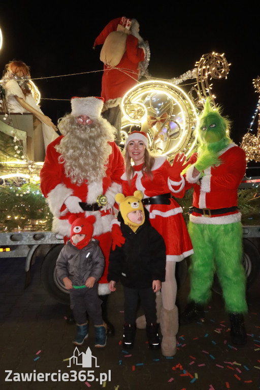 Fotorelacja: Jurajski Orszak Świętego Mikołaja w Zawierciu
