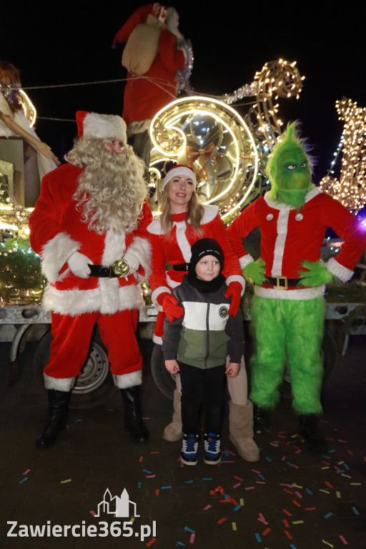 Fotorelacja: Jurajski Orszak Świętego Mikołaja w Zawierciu