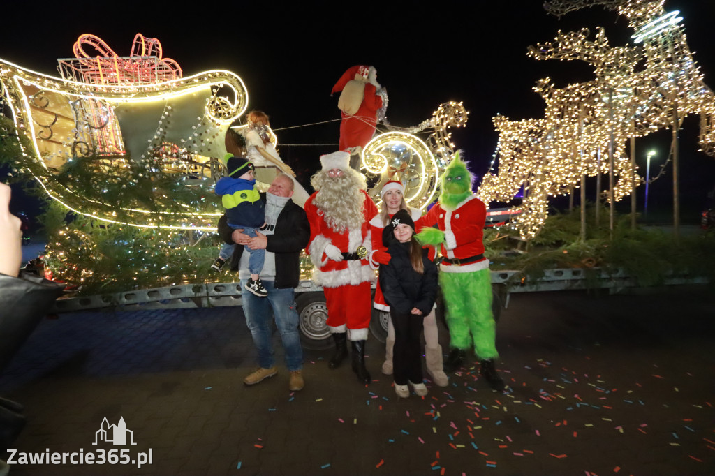 Fotorelacja: Jurajski Orszak Świętego Mikołaja w Zawierciu