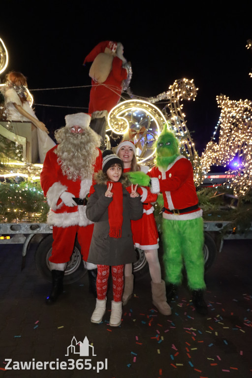 Fotorelacja: Jurajski Orszak Świętego Mikołaja w Zawierciu