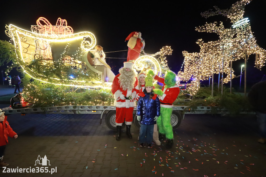 Fotorelacja: Jurajski Orszak Świętego Mikołaja w Zawierciu
