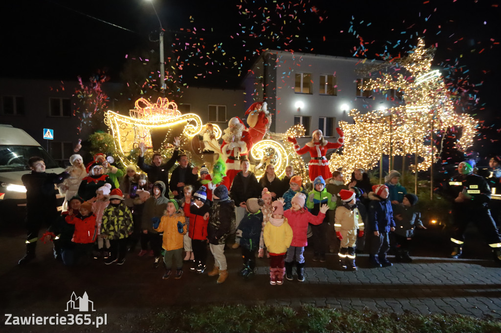 Fotorelacja: Jurajski Orszak Świętego Mikołaja w Zawierciu