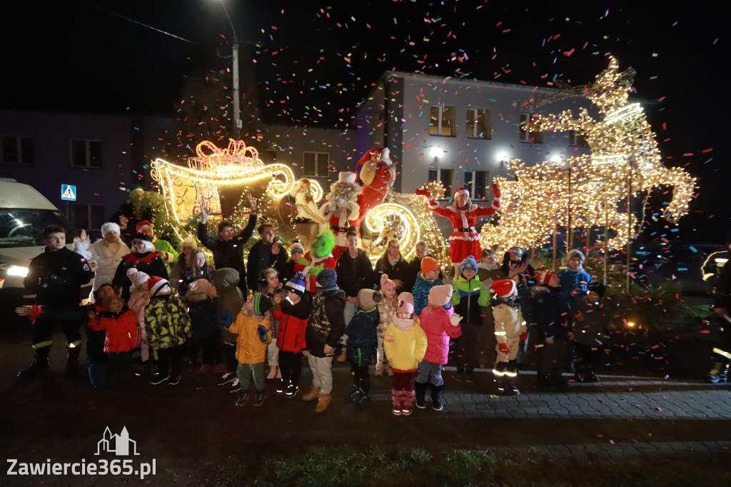 Fotorelacja: Jurajski Orszak Świętego Mikołaja w Zawierciu