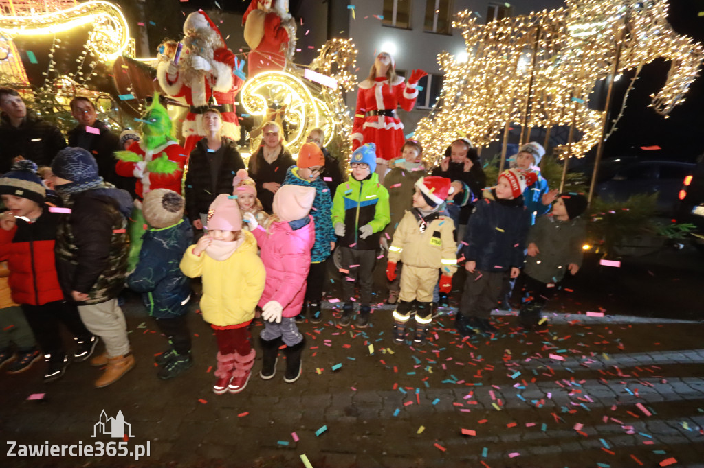 Fotorelacja: Jurajski Orszak Świętego Mikołaja w Zawierciu