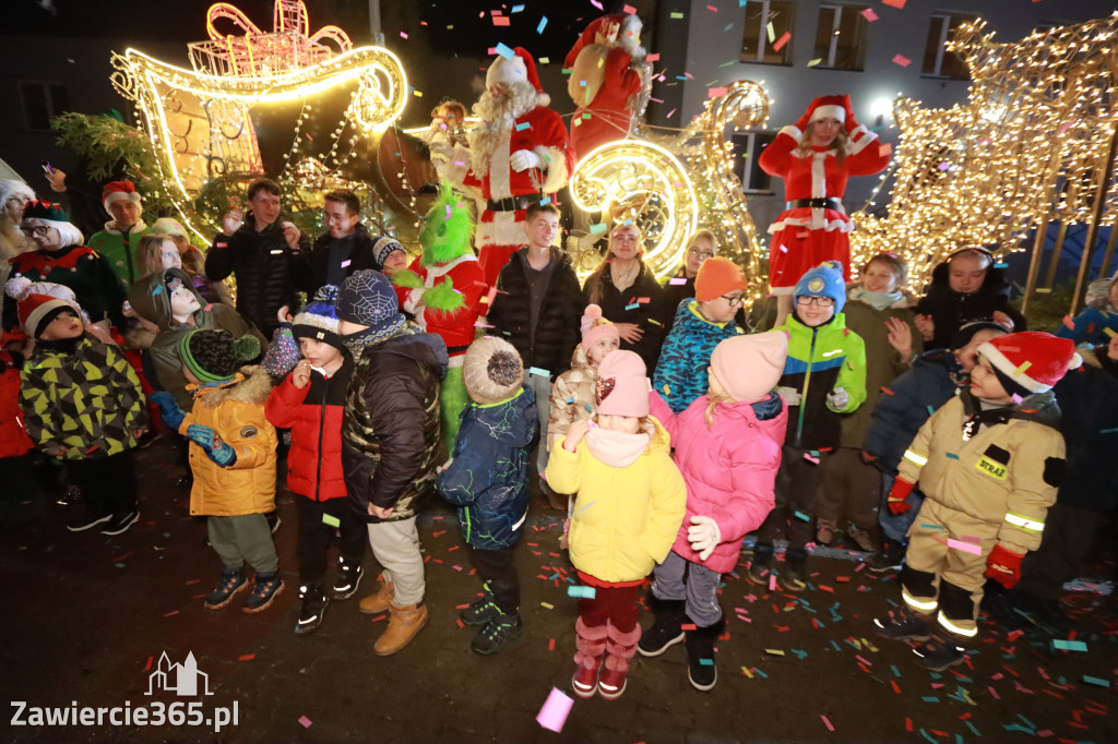 Fotorelacja: Jurajski Orszak Świętego Mikołaja w Zawierciu