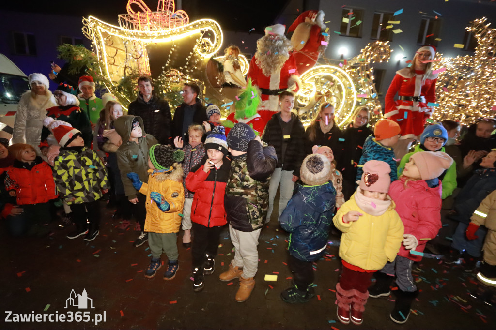 Fotorelacja: Jurajski Orszak Świętego Mikołaja w Zawierciu