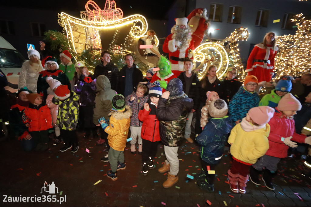 Fotorelacja: Jurajski Orszak Świętego Mikołaja w Zawierciu