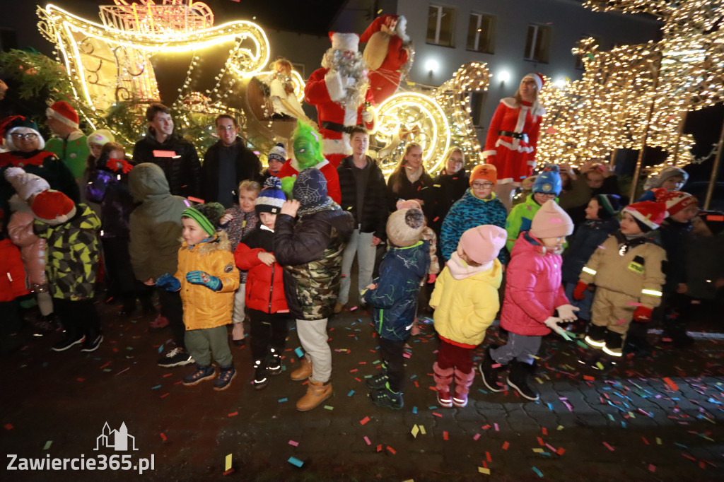 Fotorelacja: Jurajski Orszak Świętego Mikołaja w Zawierciu
