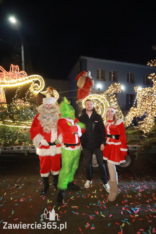 Fotorelacja: Jurajski Orszak Świętego Mikołaja w Zawierciu