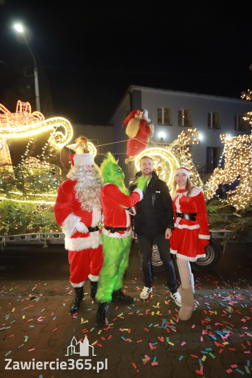 Fotorelacja: Jurajski Orszak Świętego Mikołaja w Zawierciu