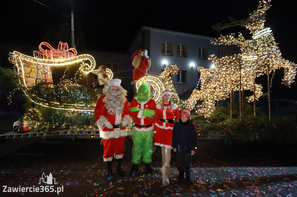 Fotorelacja: Jurajski Orszak Świętego Mikołaja w Zawierciu