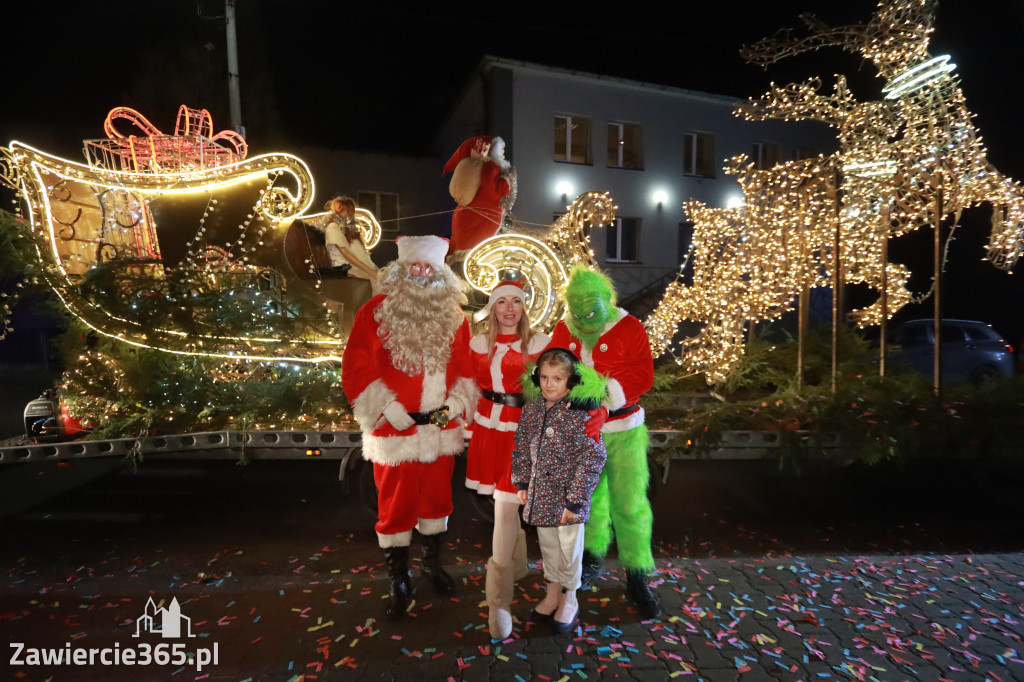 Fotorelacja: Jurajski Orszak Świętego Mikołaja w Zawierciu