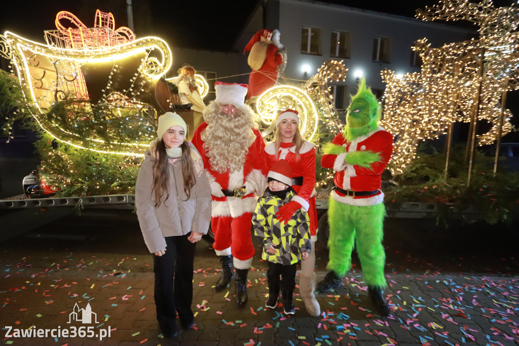 Fotorelacja: Jurajski Orszak Świętego Mikołaja w Zawierciu