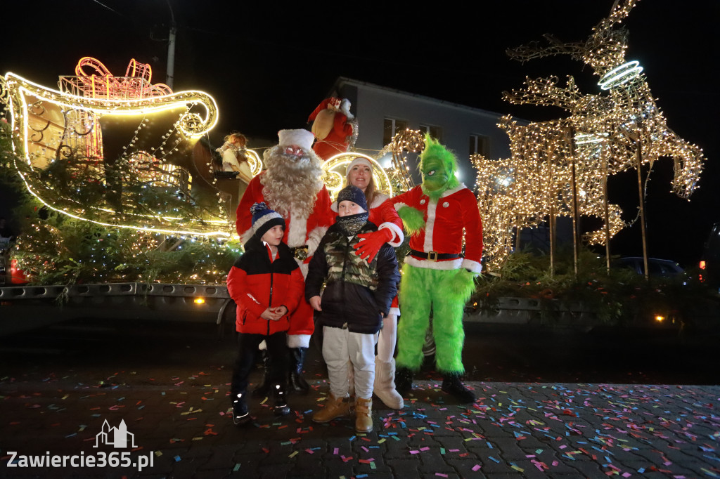 Fotorelacja: Jurajski Orszak Świętego Mikołaja w Zawierciu