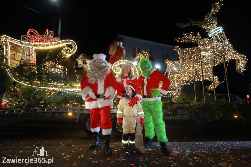 Fotorelacja: Jurajski Orszak Świętego Mikołaja w Zawierciu