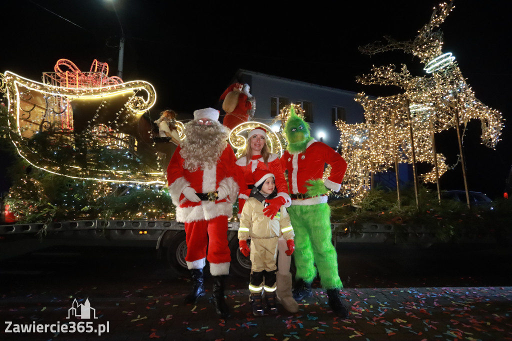 Fotorelacja: Jurajski Orszak Świętego Mikołaja w Zawierciu