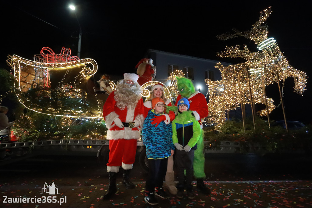 Fotorelacja: Jurajski Orszak Świętego Mikołaja w Zawierciu