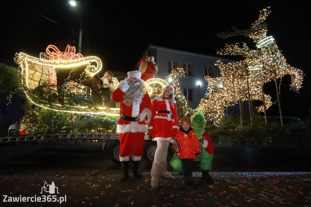 Fotorelacja: Jurajski Orszak Świętego Mikołaja w Zawierciu