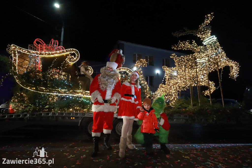 Fotorelacja: Jurajski Orszak Świętego Mikołaja w Zawierciu