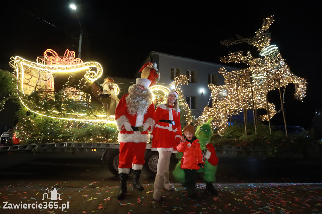 Fotorelacja: Jurajski Orszak Świętego Mikołaja w Zawierciu
