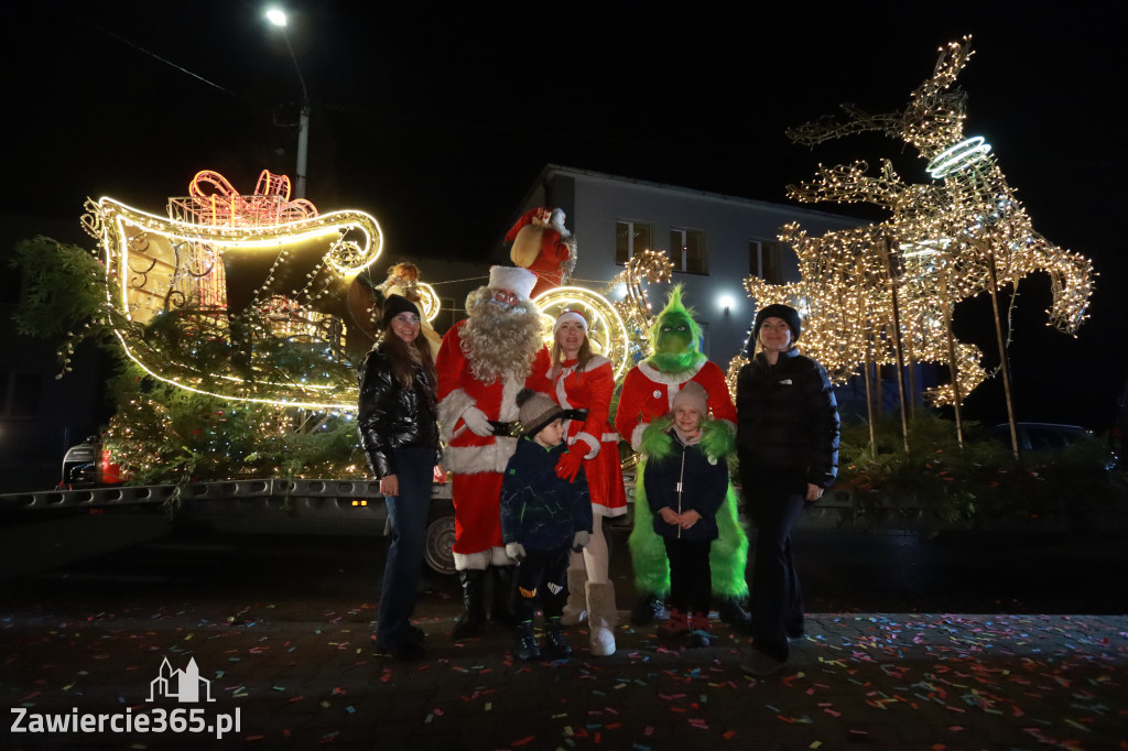 Fotorelacja: Jurajski Orszak Świętego Mikołaja w Zawierciu