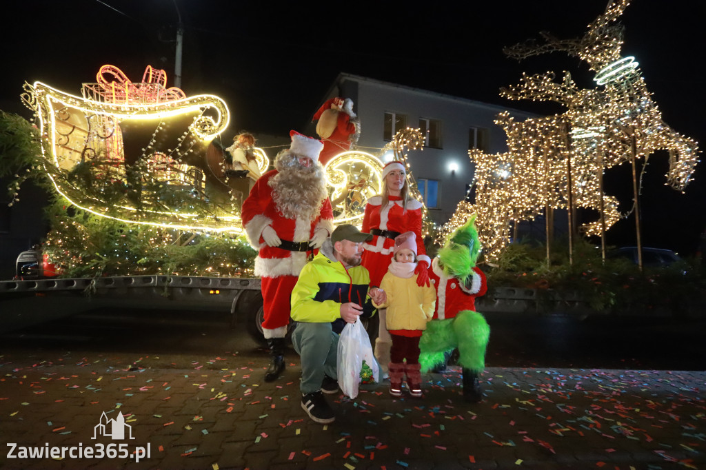 Fotorelacja: Jurajski Orszak Świętego Mikołaja w Zawierciu