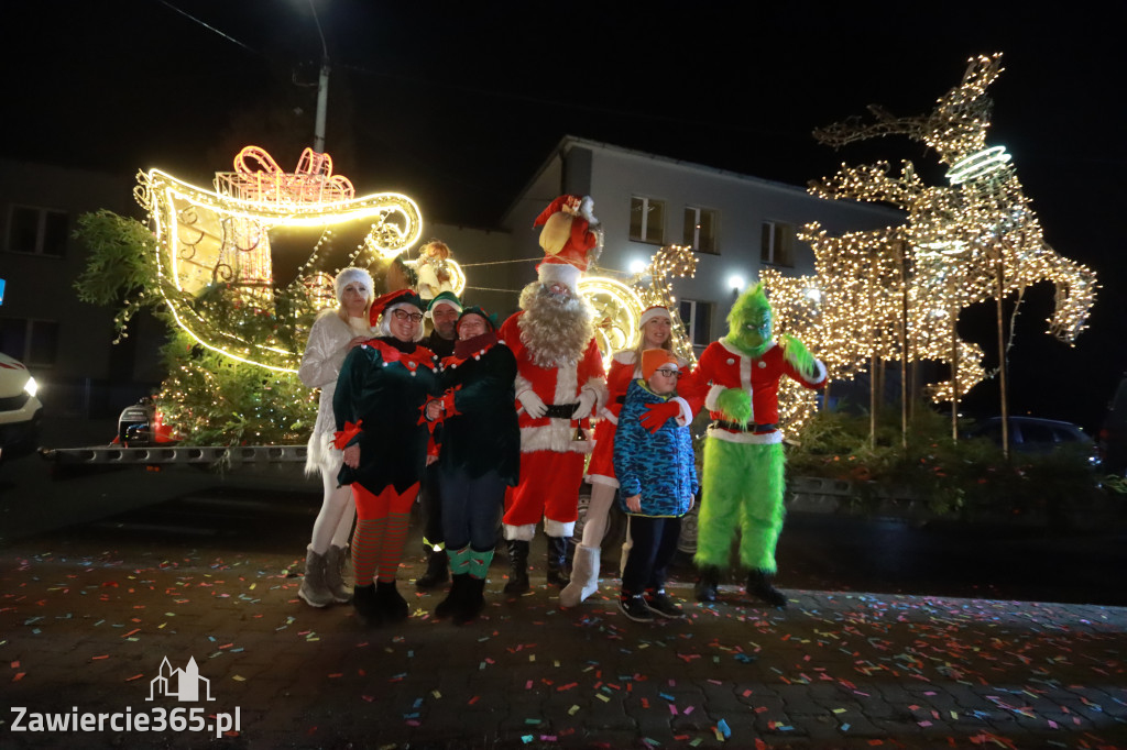 Fotorelacja: Jurajski Orszak Świętego Mikołaja w Zawierciu