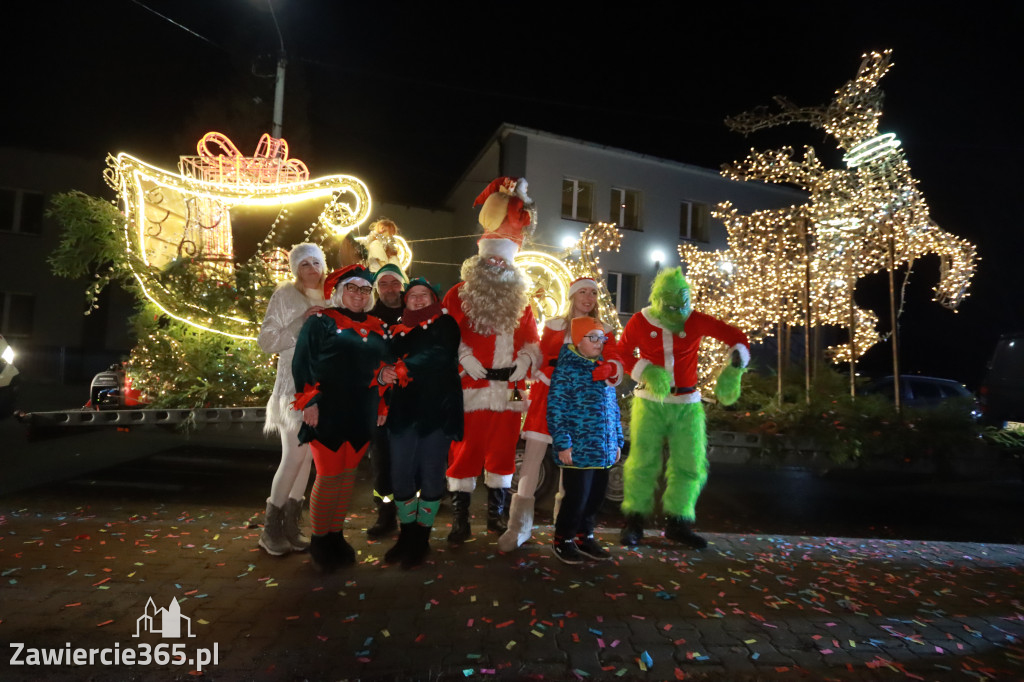 Fotorelacja: Jurajski Orszak Świętego Mikołaja w Zawierciu