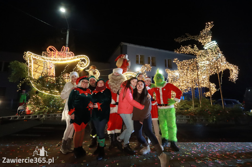 Fotorelacja: Jurajski Orszak Świętego Mikołaja w Zawierciu