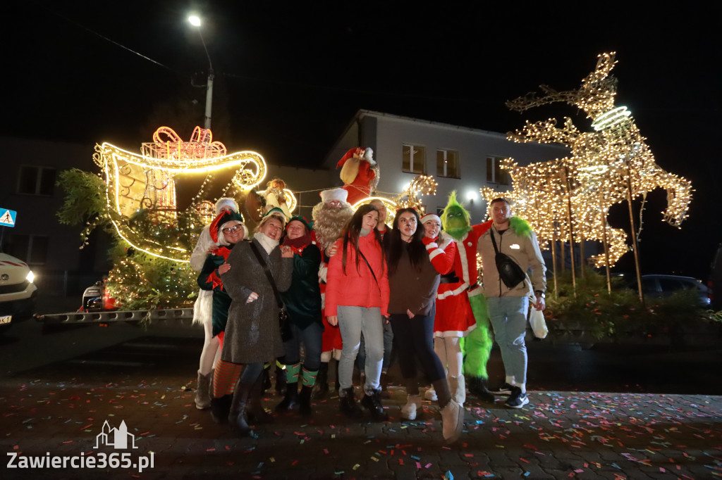 Fotorelacja: Jurajski Orszak Świętego Mikołaja w Zawierciu