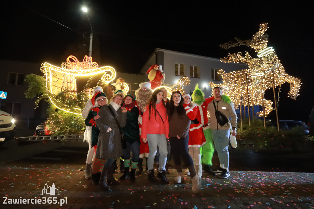 Fotorelacja: Jurajski Orszak Świętego Mikołaja w Zawierciu