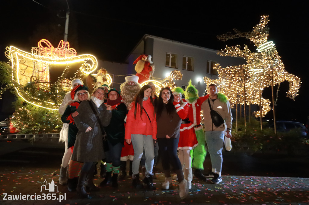 Fotorelacja: Jurajski Orszak Świętego Mikołaja w Zawierciu
