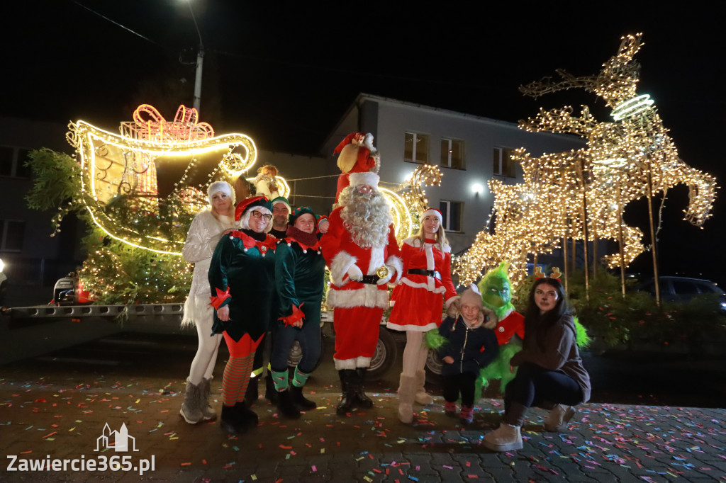 Fotorelacja: Jurajski Orszak Świętego Mikołaja w Zawierciu