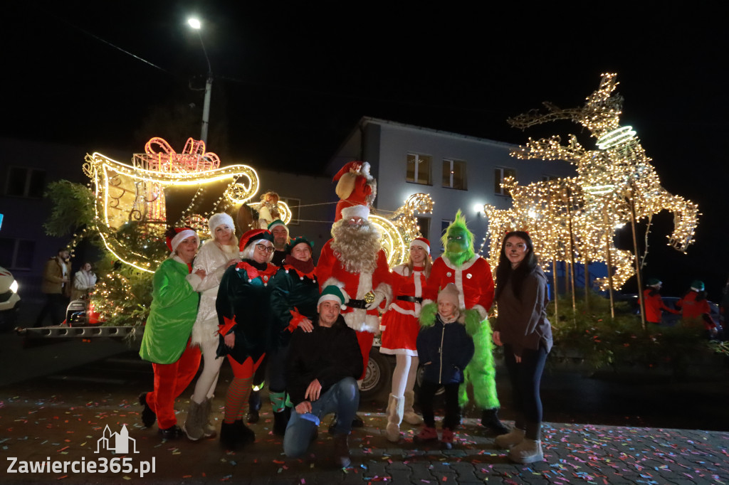 Fotorelacja: Jurajski Orszak Świętego Mikołaja w Zawierciu