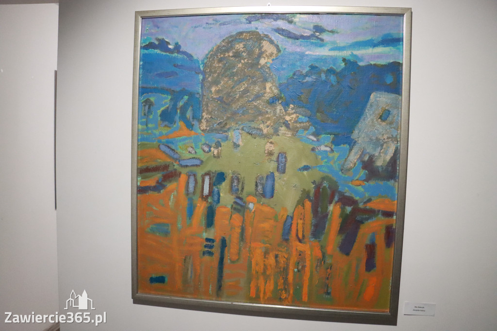 Fotorelacja: Wernisaż wystawy „Artyści na 110” w Zawierciu