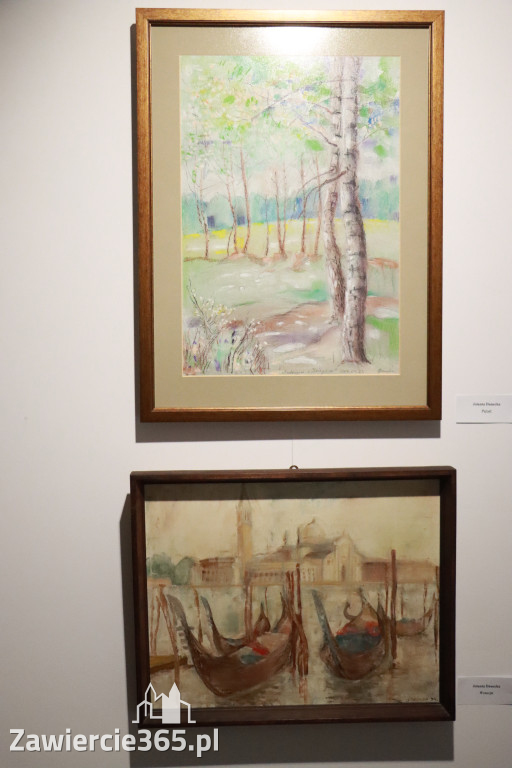 Fotorelacja: Wernisaż wystawy „Artyści na 110” w Zawierciu