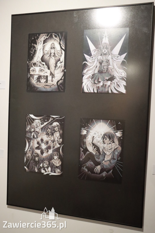 Fotorelacja: Wernisaż wystawy „Artyści na 110” w Zawierciu