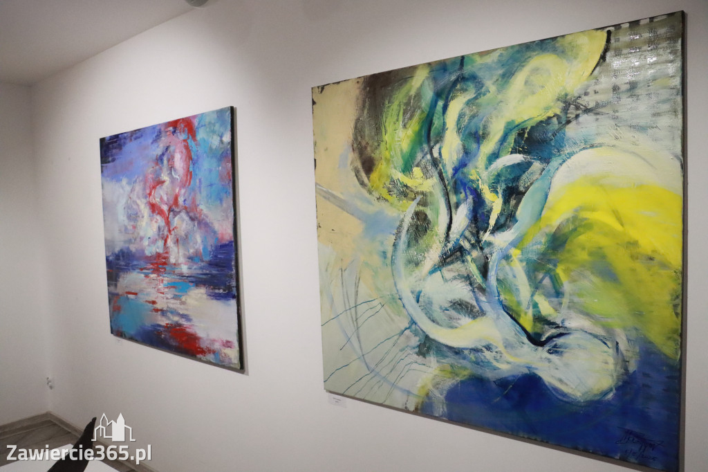 Fotorelacja: Wernisaż wystawy „Artyści na 110” w Zawierciu