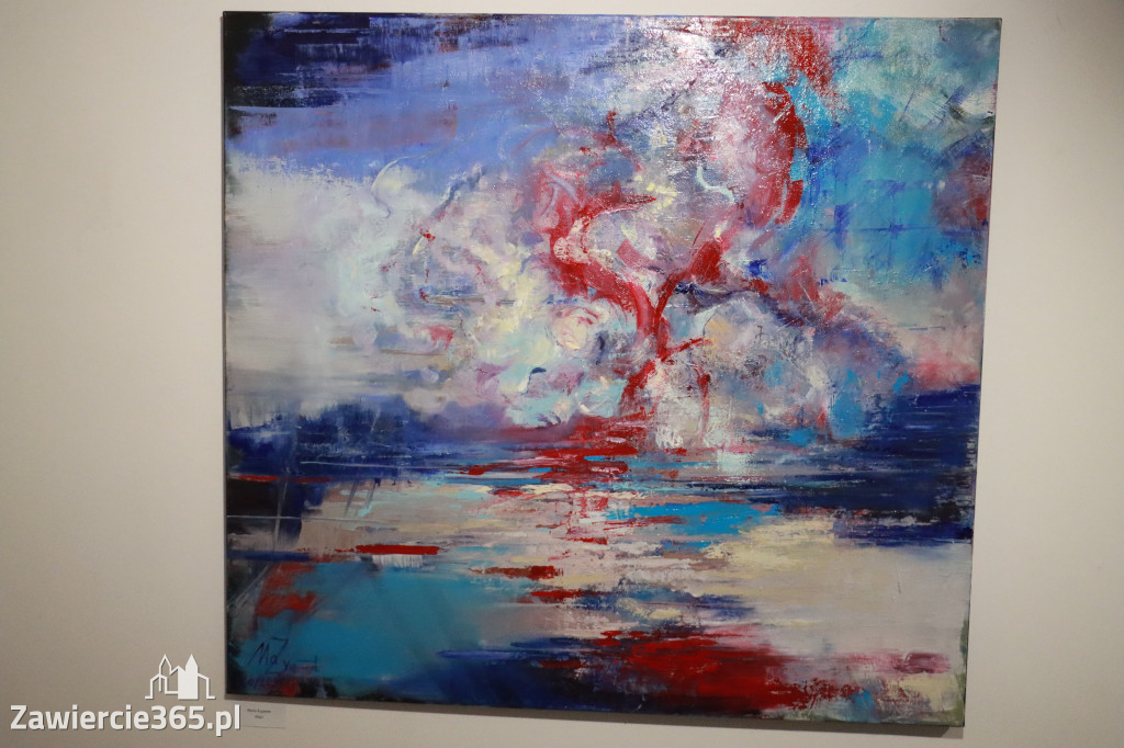 Fotorelacja: Wernisaż wystawy „Artyści na 110” w Zawierciu