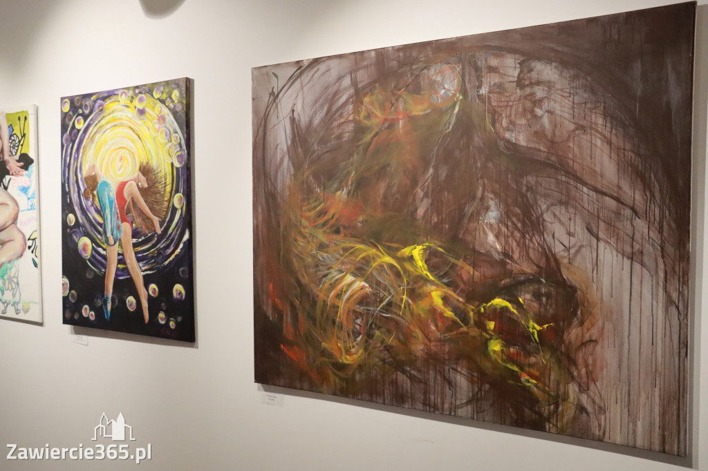 Fotorelacja: Wernisaż wystawy „Artyści na 110” w Zawierciu