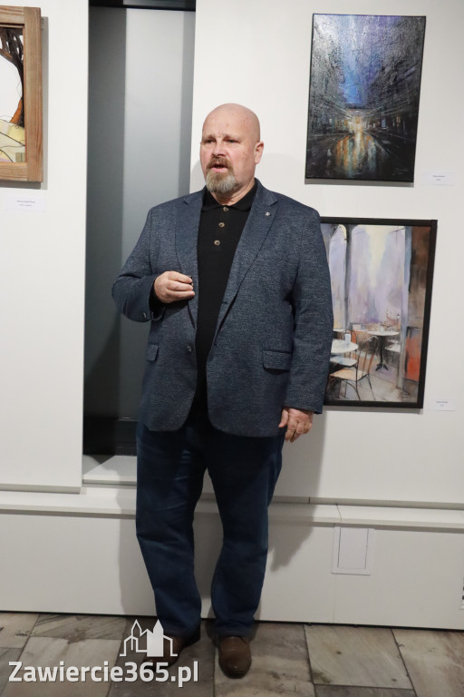 Fotorelacja: Wernisaż wystawy „Artyści na 110” w Zawierciu