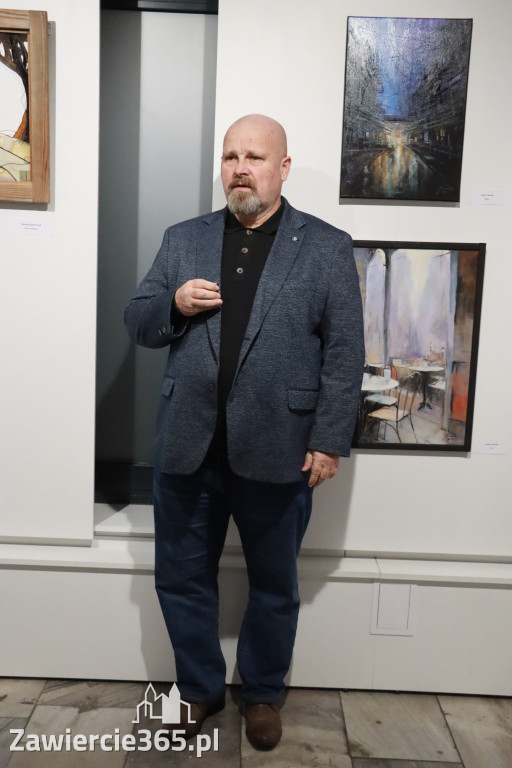 Fotorelacja: Wernisaż wystawy „Artyści na 110” w Zawierciu