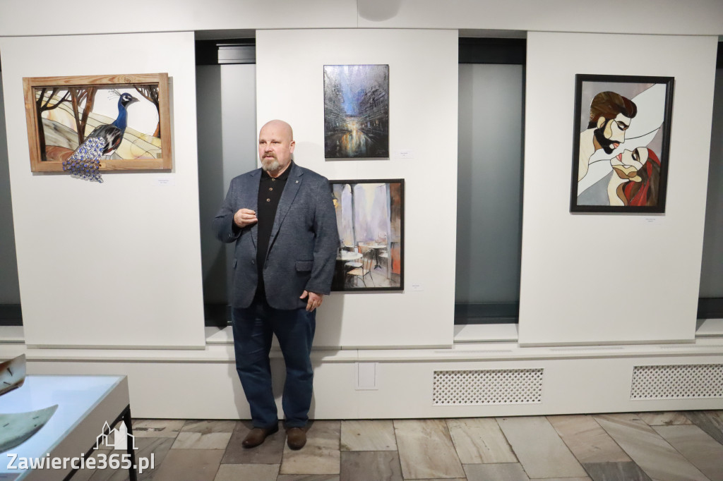 Fotorelacja: Wernisaż wystawy „Artyści na 110” w Zawierciu