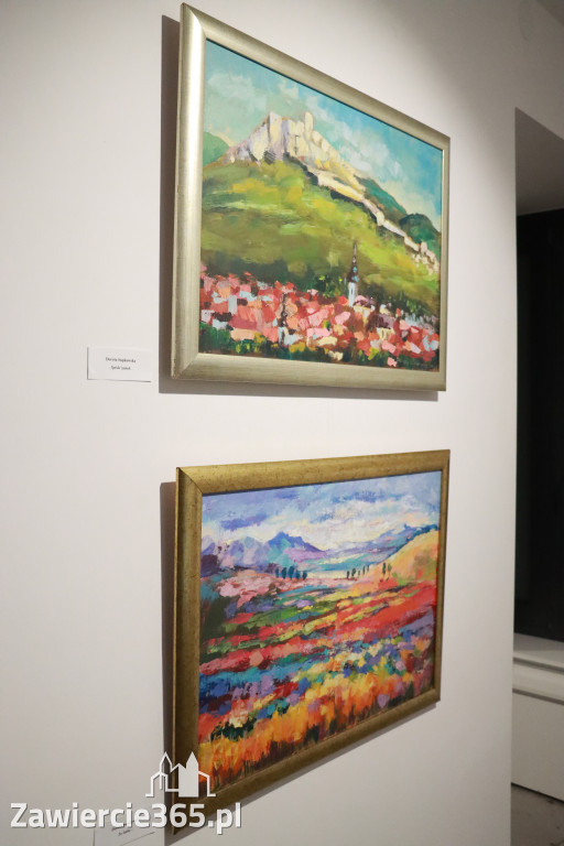 Fotorelacja: Wernisaż wystawy „Artyści na 110” w Zawierciu