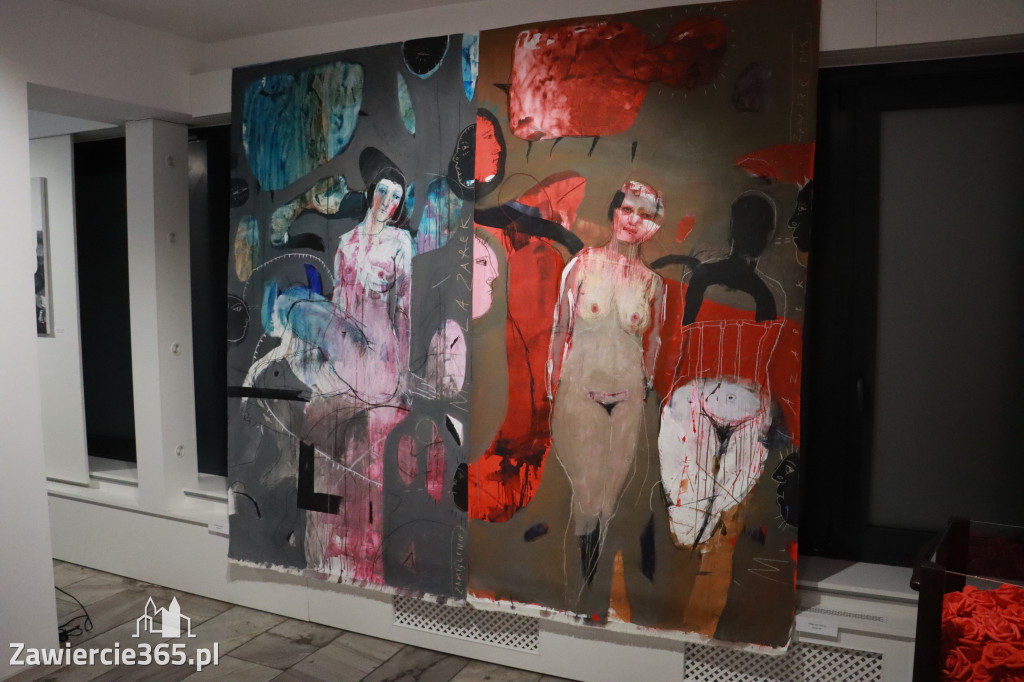 Fotorelacja: Wernisaż wystawy „Artyści na 110” w Zawierciu