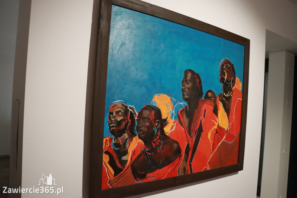 Fotorelacja: Wernisaż wystawy „Artyści na 110” w Zawierciu