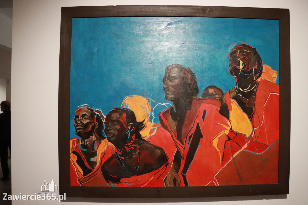 Fotorelacja: Wernisaż wystawy „Artyści na 110” w Zawierciu