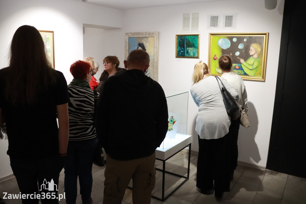 Fotorelacja: Wernisaż wystawy „Artyści na 110” w Zawierciu