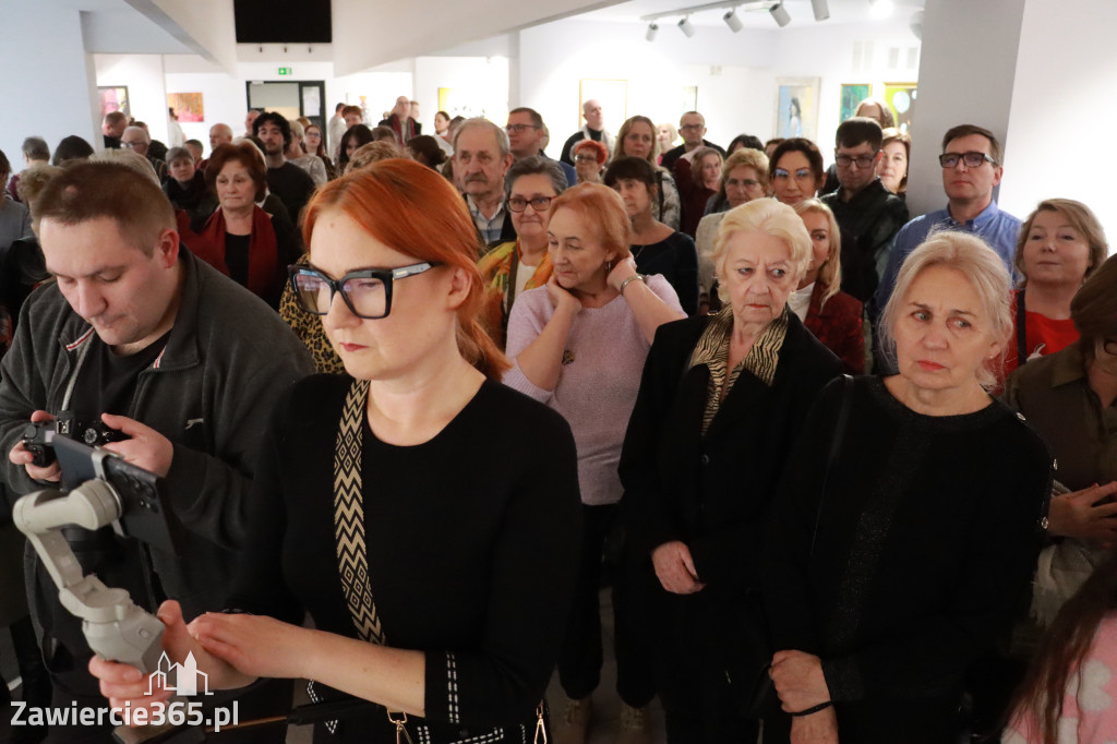 Fotorelacja: Wernisaż wystawy „Artyści na 110” w Zawierciu