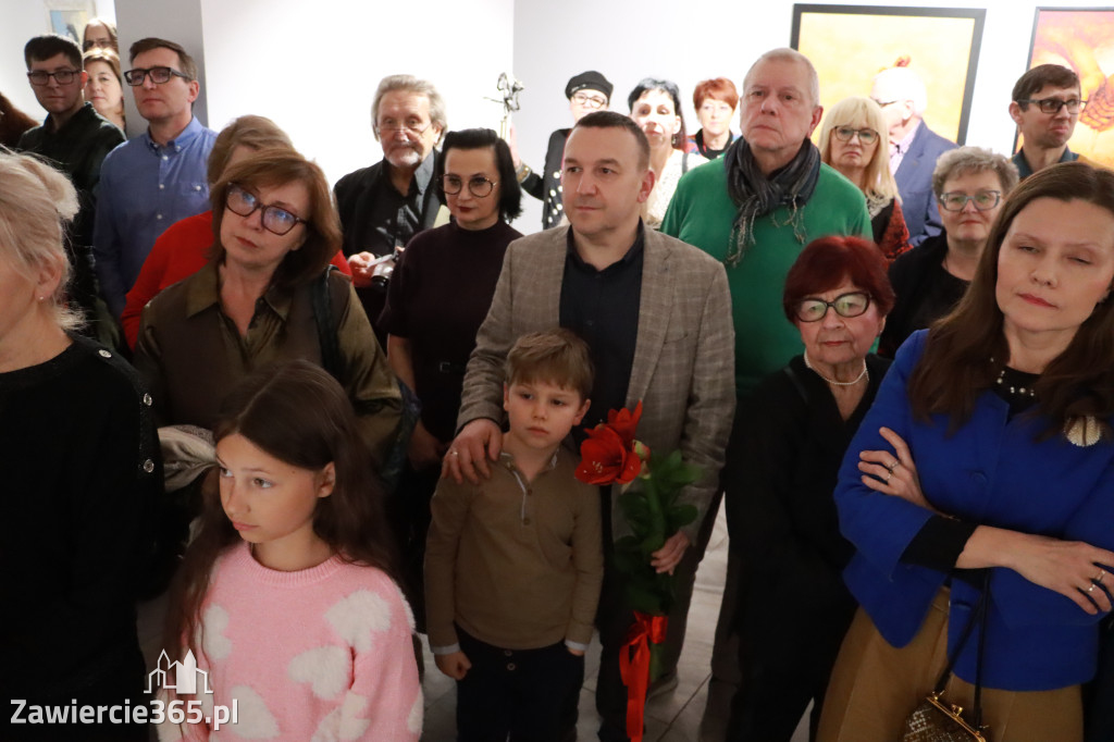 Fotorelacja: Wernisaż wystawy „Artyści na 110” w Zawierciu